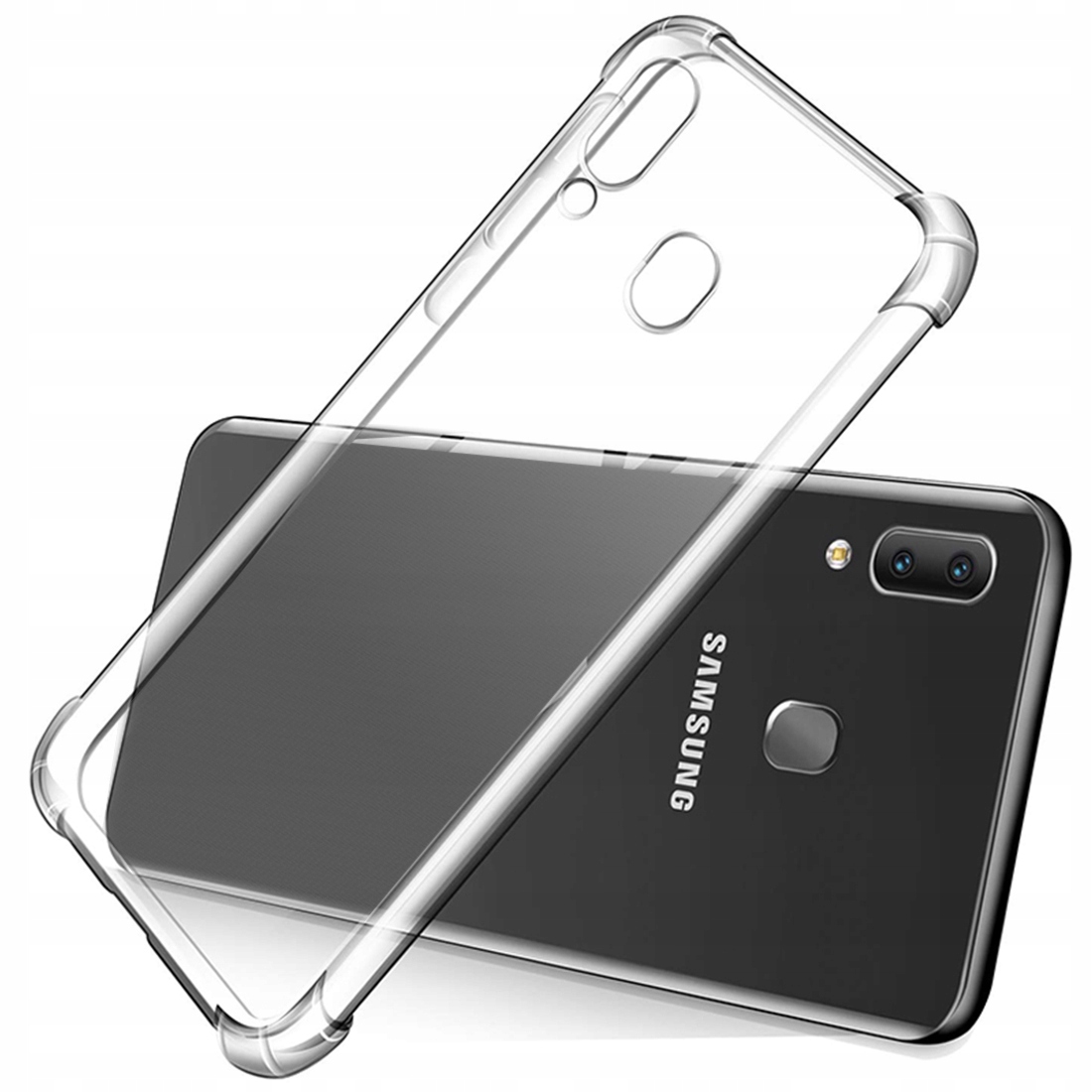 

Etui Pancerne Ashock Do Samsung A20E 2x Szkło