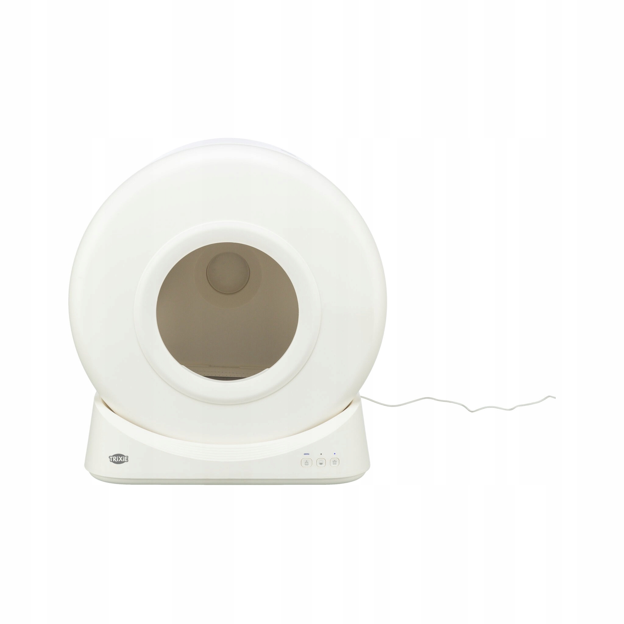 Levně Automatická kočičí toaleta Smart Cat pro kočky bílá, 51 × 56 × 54 cm, s aplikací