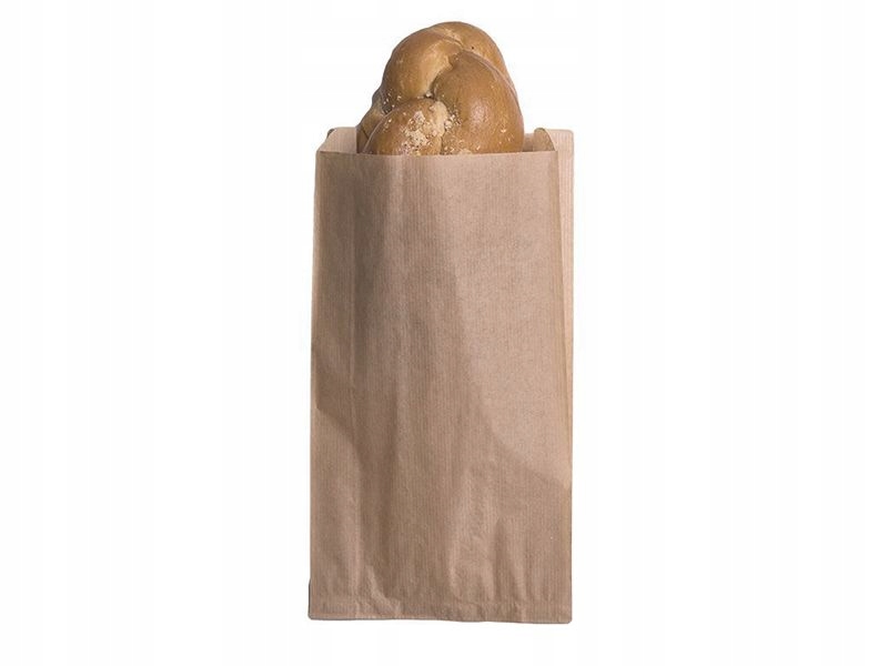 

Torebki papierowe śniadaniowe 15x6x17 100szt Eko