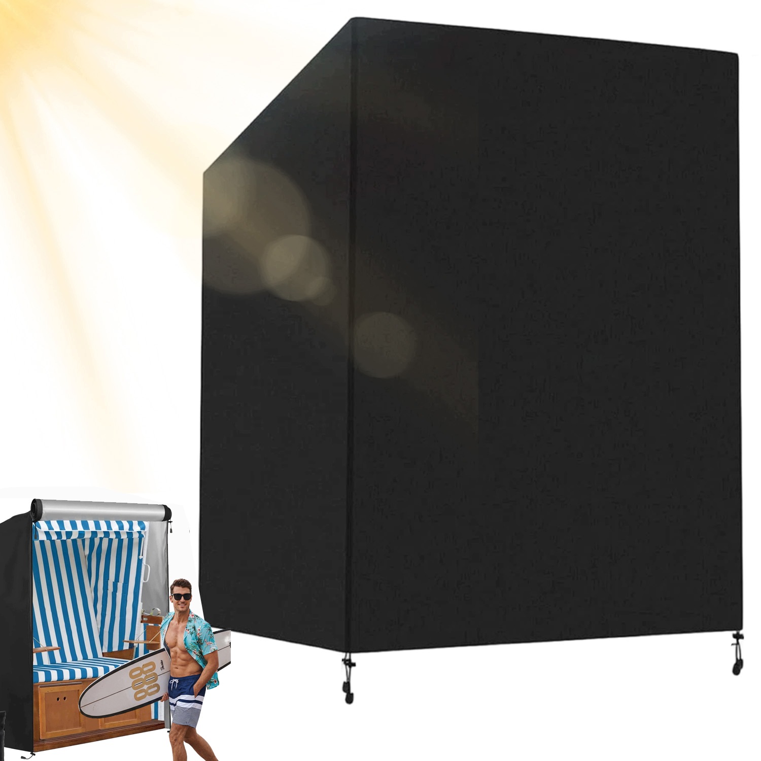 Obal Na Lehátko 420D Oxford Voděodolný Uv 135X105