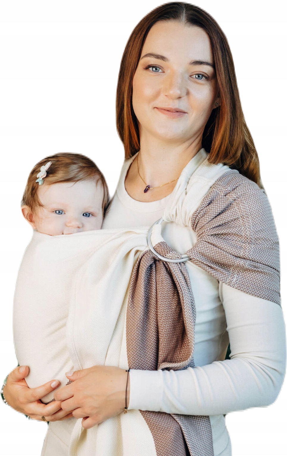 Chusta kółkowa LennyLamb - Jodełka Baby Cupcake