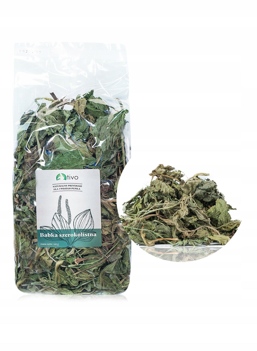 TIVO babka szerokolistna 100g gryzonie i króliki