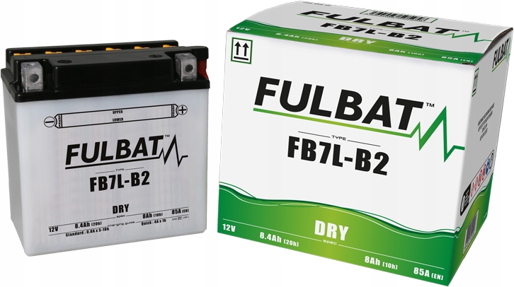 

Akumulator Fulbat YB7L-B2, FB7L-B2 12V 8.4Ah 85A