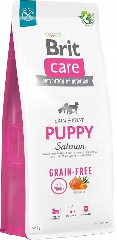 Brit Care Puppy Salmon Grain-Free Karma sucha z łososiem dla szczeniąt 12kg