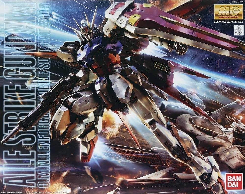 Gundam Stavebnice Model Master Grade Aile Strike Gu