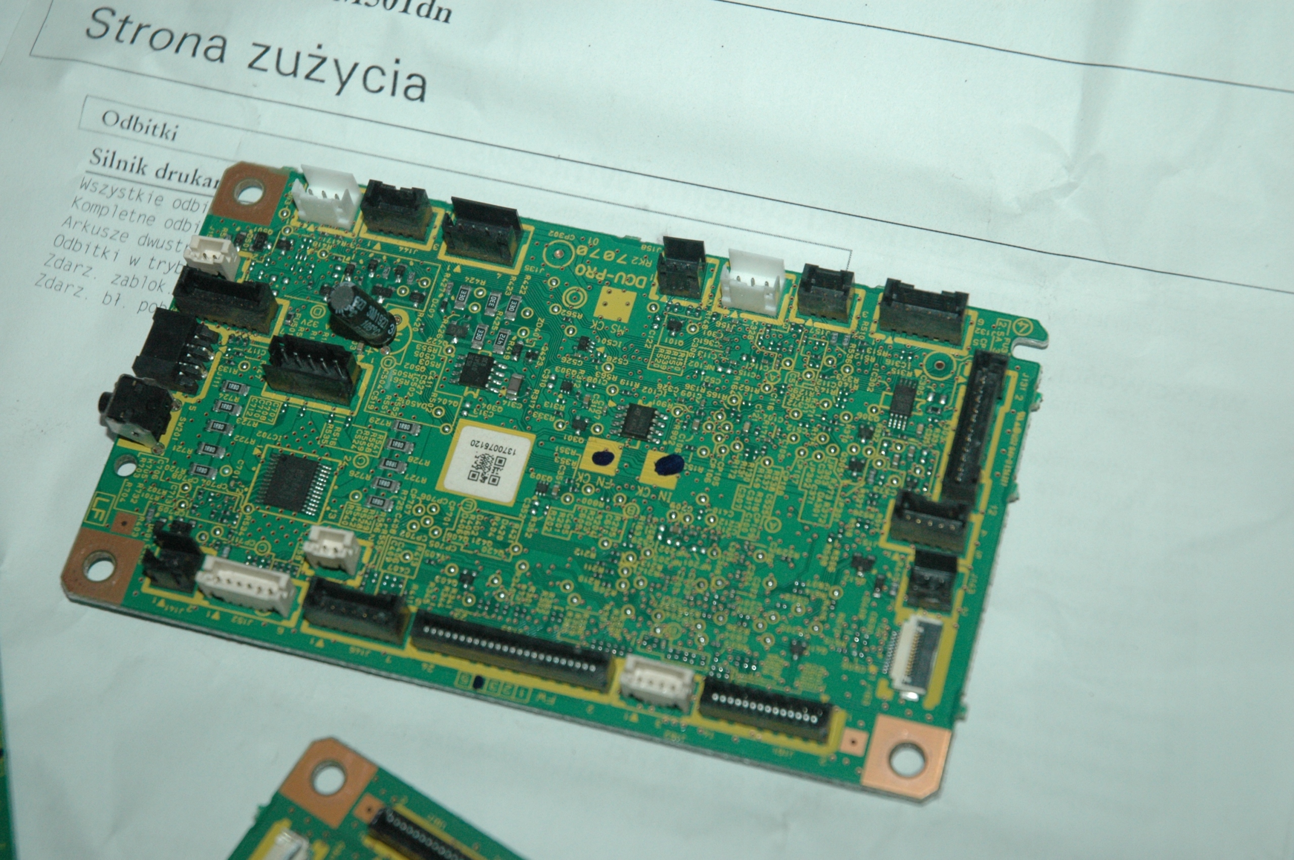 DC kontroler HP LJ M501dn RM2-7950 płyta kontrolna Producent HP