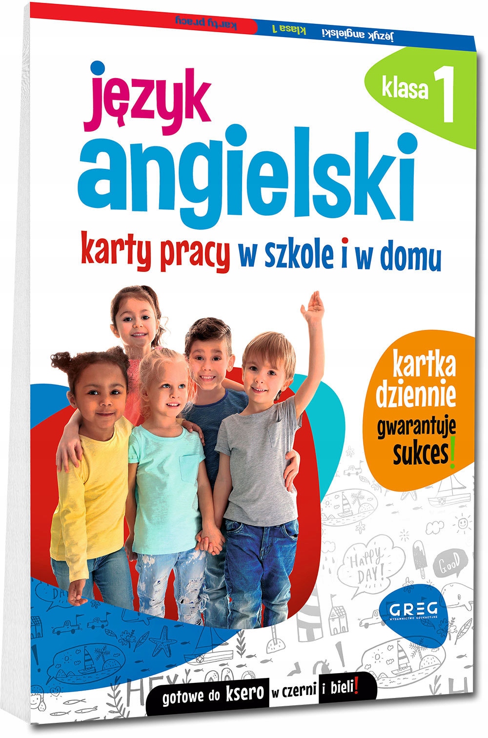 

J. Angielski SP1 Karta pracy w szkole i domu Greg