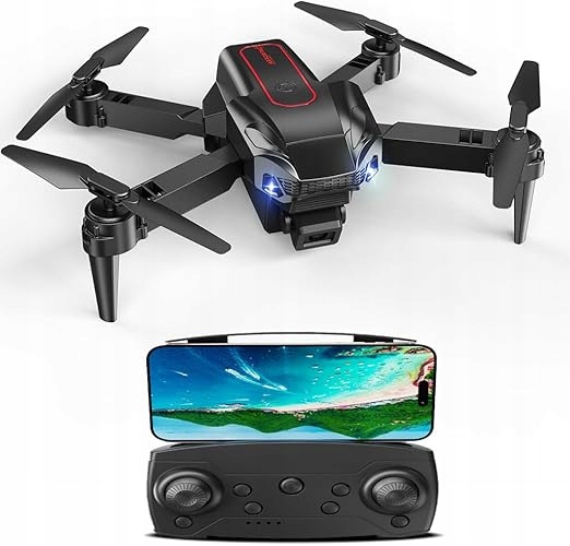 Dron z kamerą 720P 2 baterie tryb headless