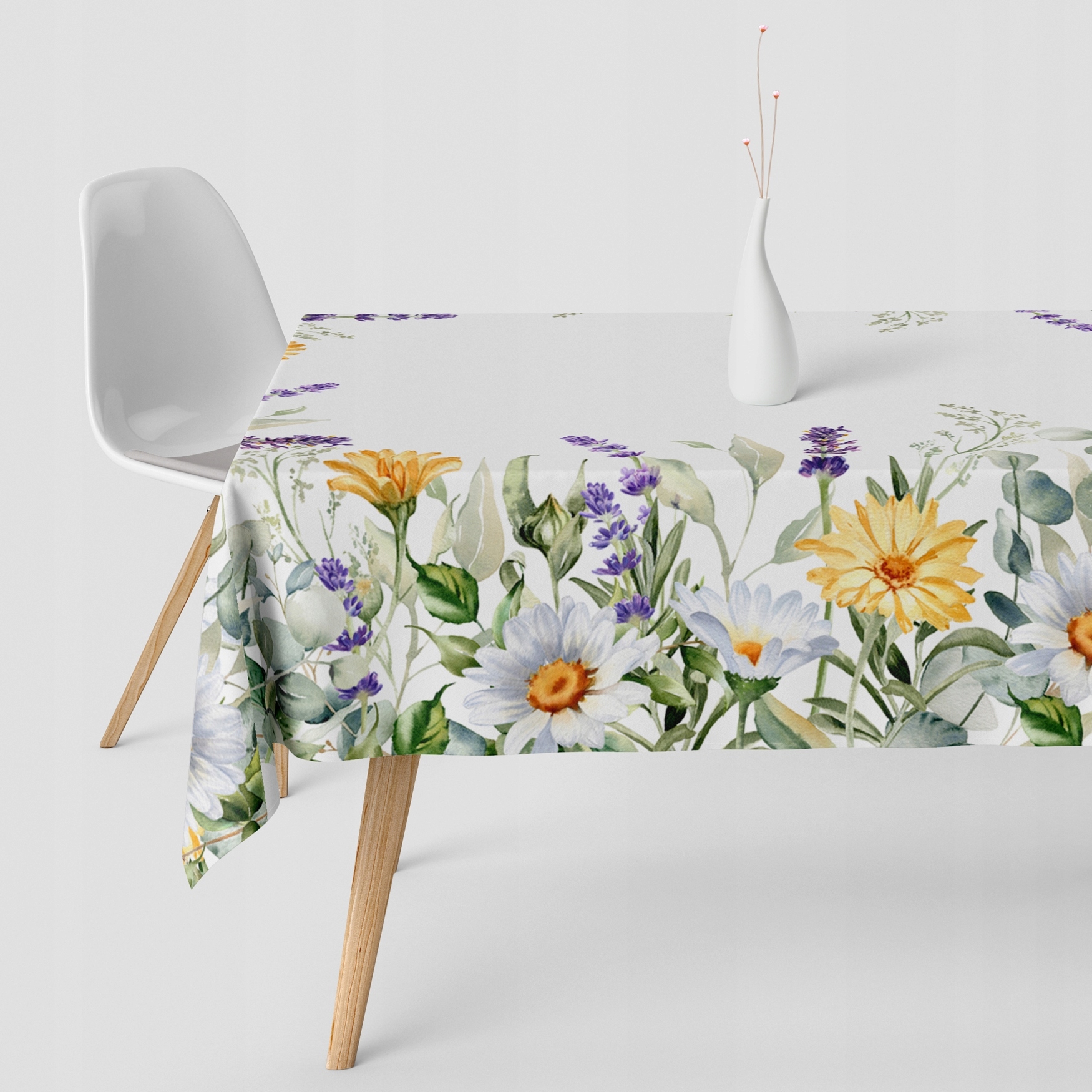 OBRUS PLAMOODPORNY 140X260 GŁADKI MATOWY GRUBY Typ obrus