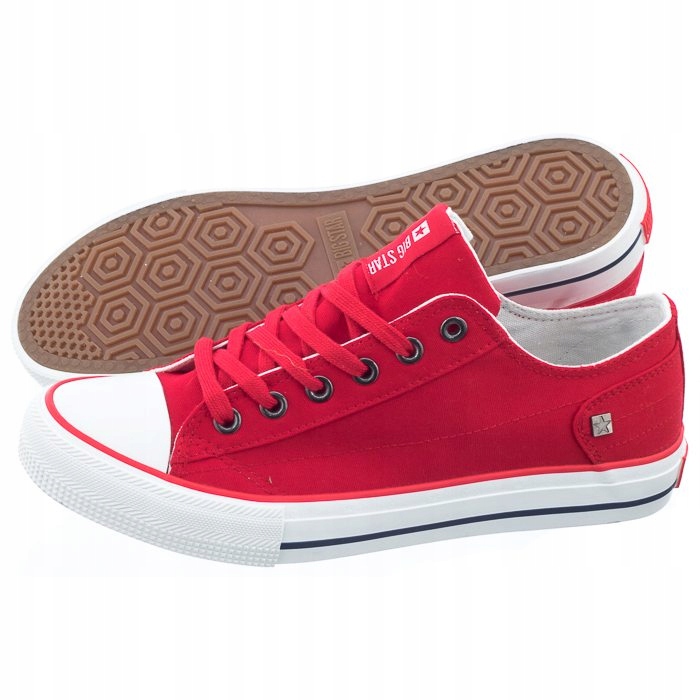 

Buty Obuwie Trampki Big Star DD274339 Czerwone