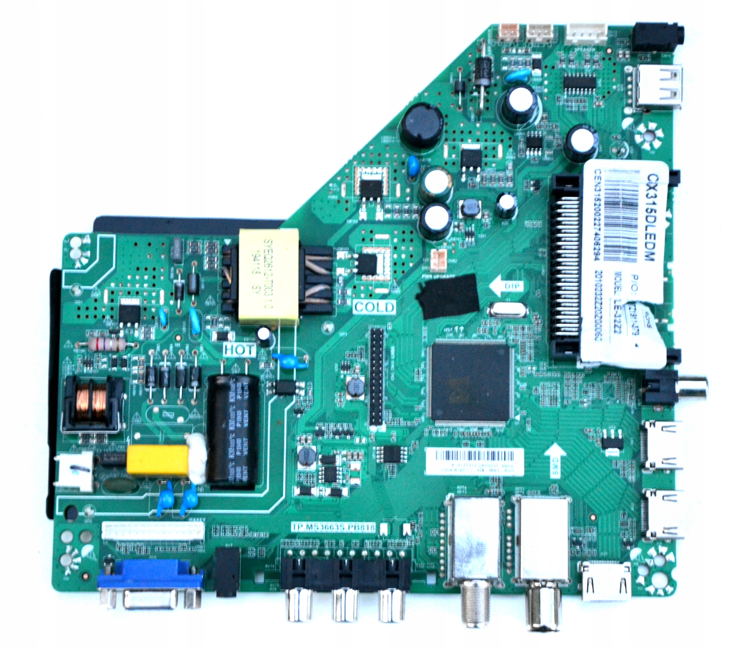Płyta główna TP.MS3663S.PB818 V320BJ8-Q01