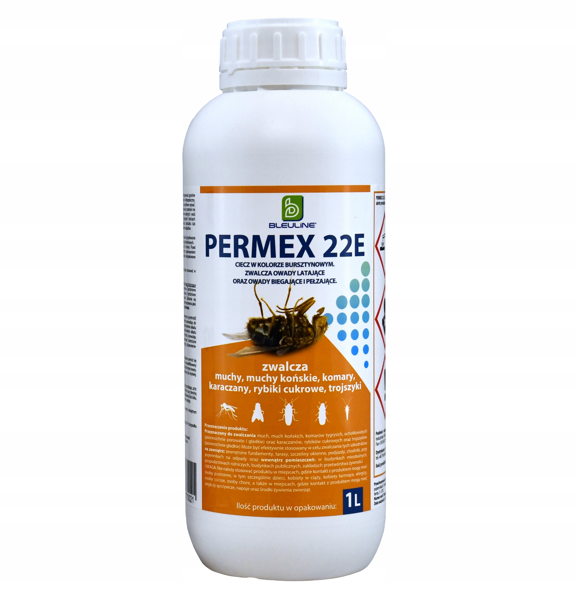 Permex 1l oprysk preparat na muchy komary karaluchy rybiki trojszyki