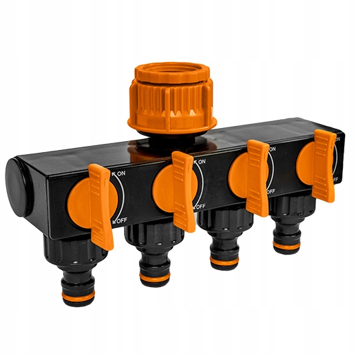 

Rozdzielacz Przyłącze Na Kran Do Węża 4X Zawór 1'