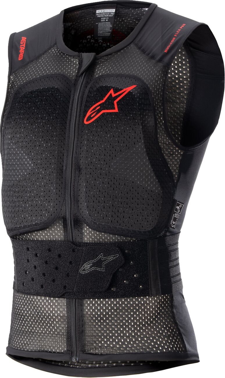 Ochranná Vesta Alpinestars Nucleon Flex Pro Black/red Xs