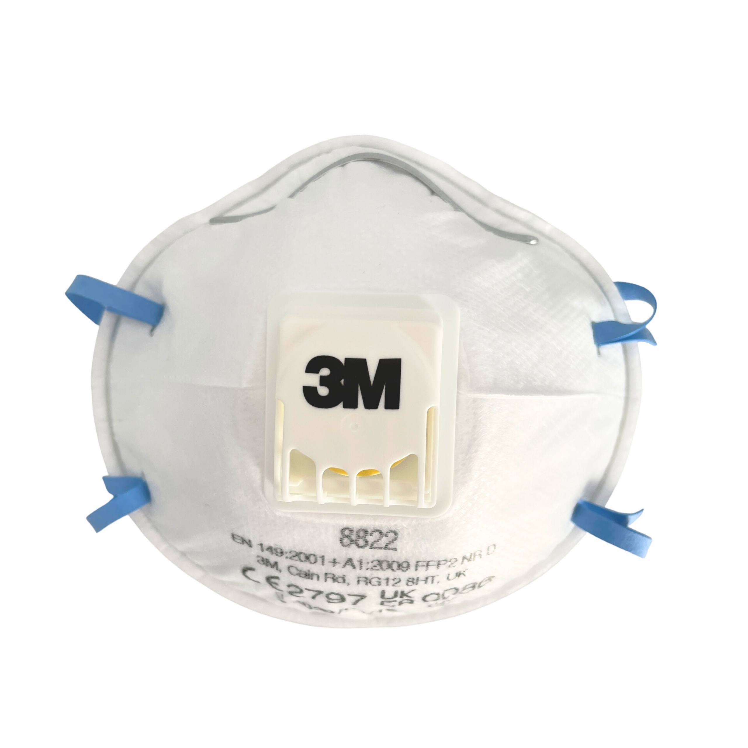 3M 8822 FILTRUJĄCA PÓŁMASKA FFP2 Z ZAWOREM MASKA ORYGINALNA