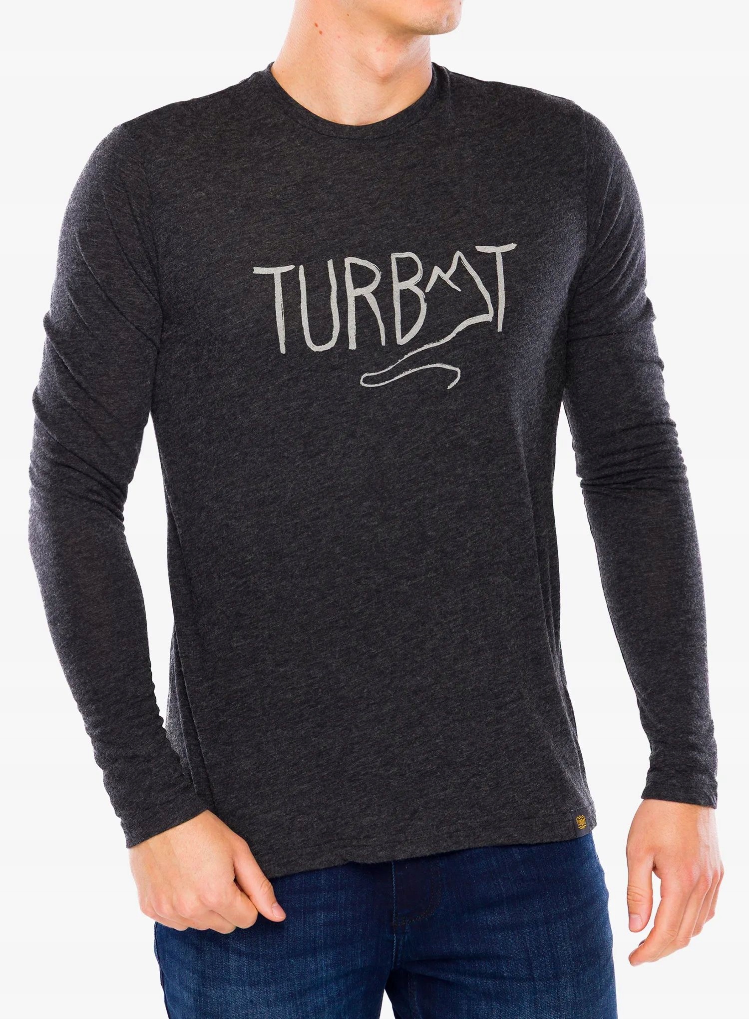 Tričko s dlouhým rukávem Turbat Magic Logo Ls caviar S