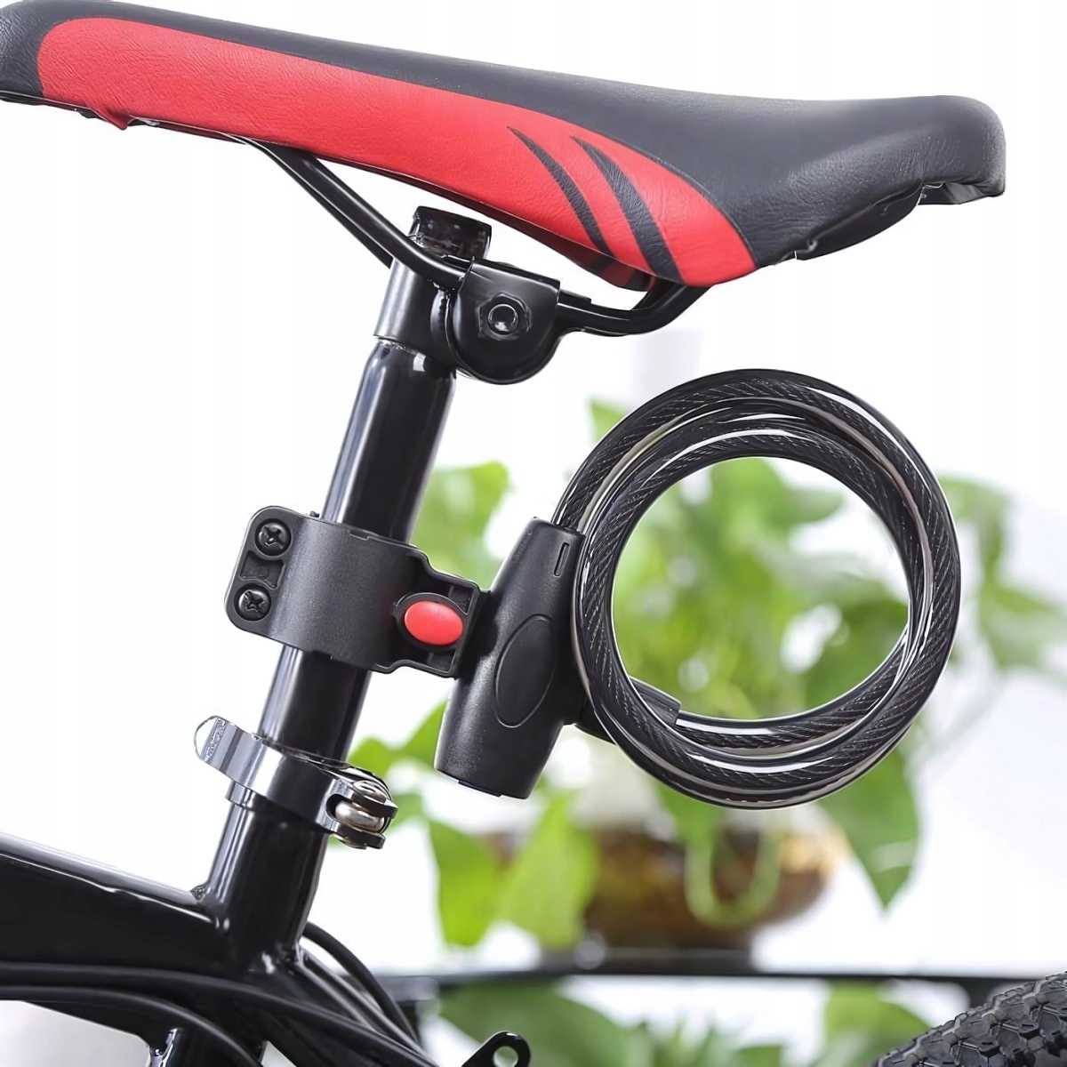 Zapięcie rowerowe blokada stalowa linka 85 cm ZR1 — 18