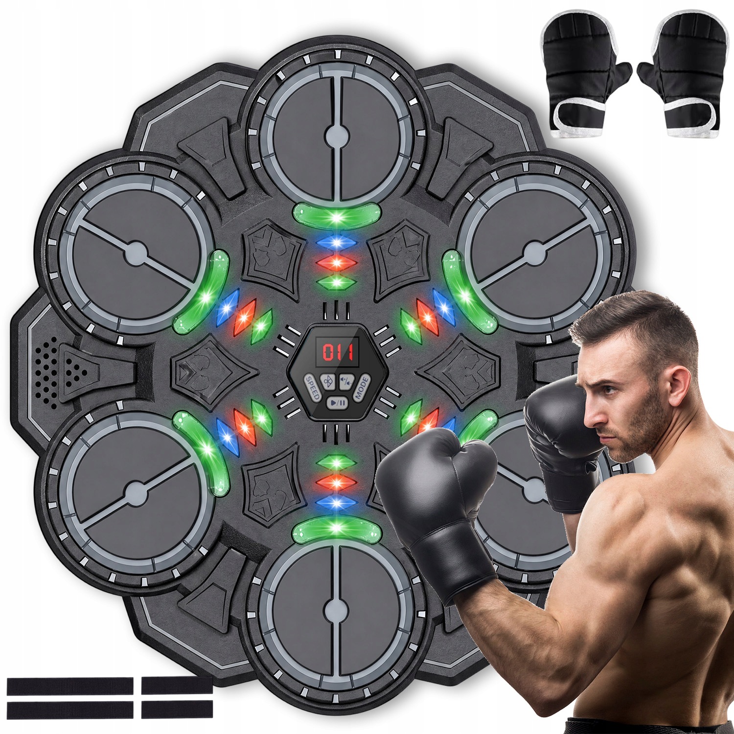 Bluetooth Music Boxing Machine Boxovací Stroj Trénink Boxerský 9 Režimů