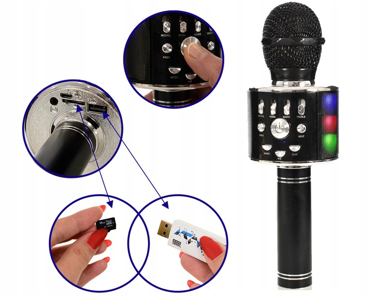 Mikrofon s Bluetooth reproduktorem BLUTOT BLUTU za 758 Kč od KOSZALIN -  Allegro - (12710054033)