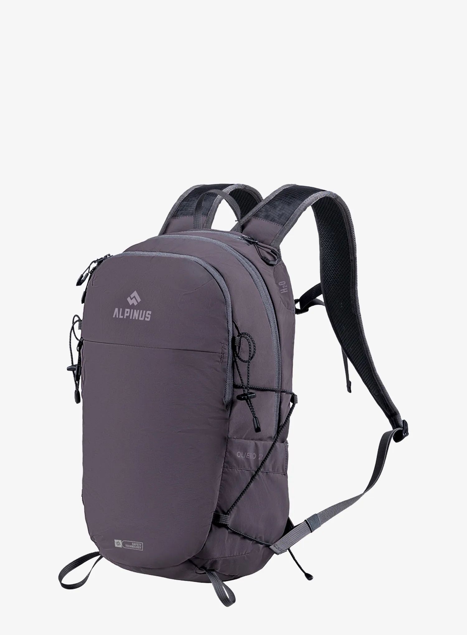 Batoh Alpinus Oliero 22 šedý