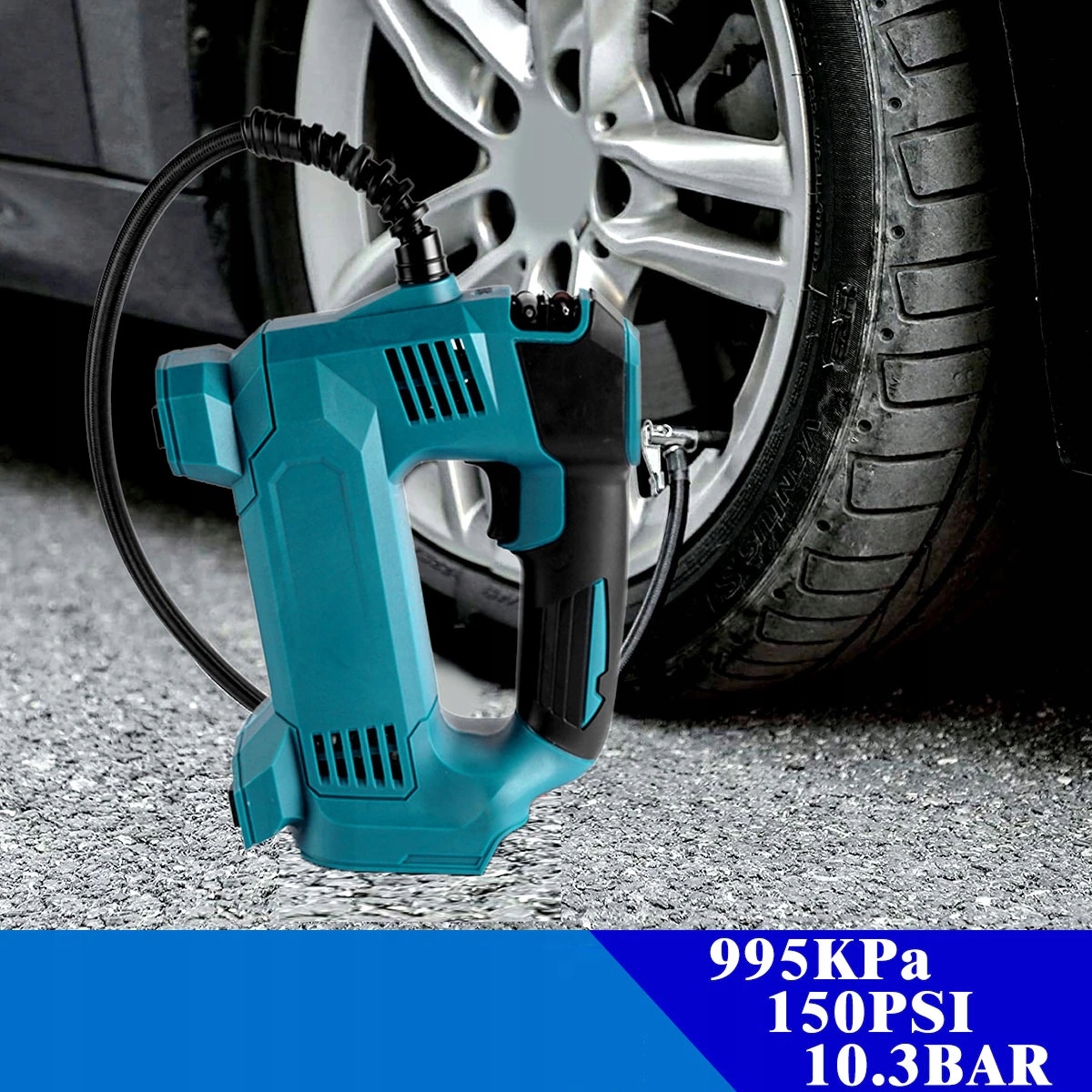 KOMPRESOR AKUMULATOROWY 18V POMPA POWIETRZA ZESTAW Producent code 67556