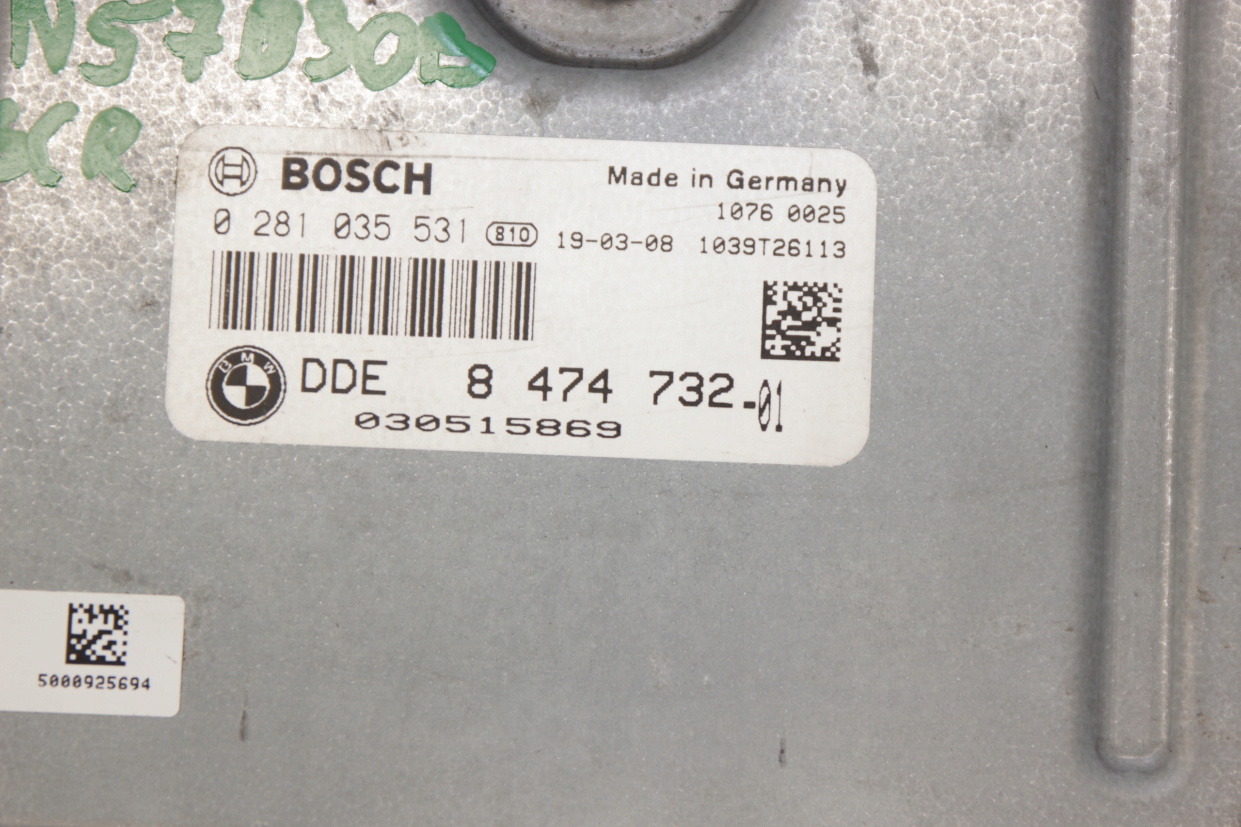 BMW F30 computer control unit of the engine LCI 313KM 335d 8474732
