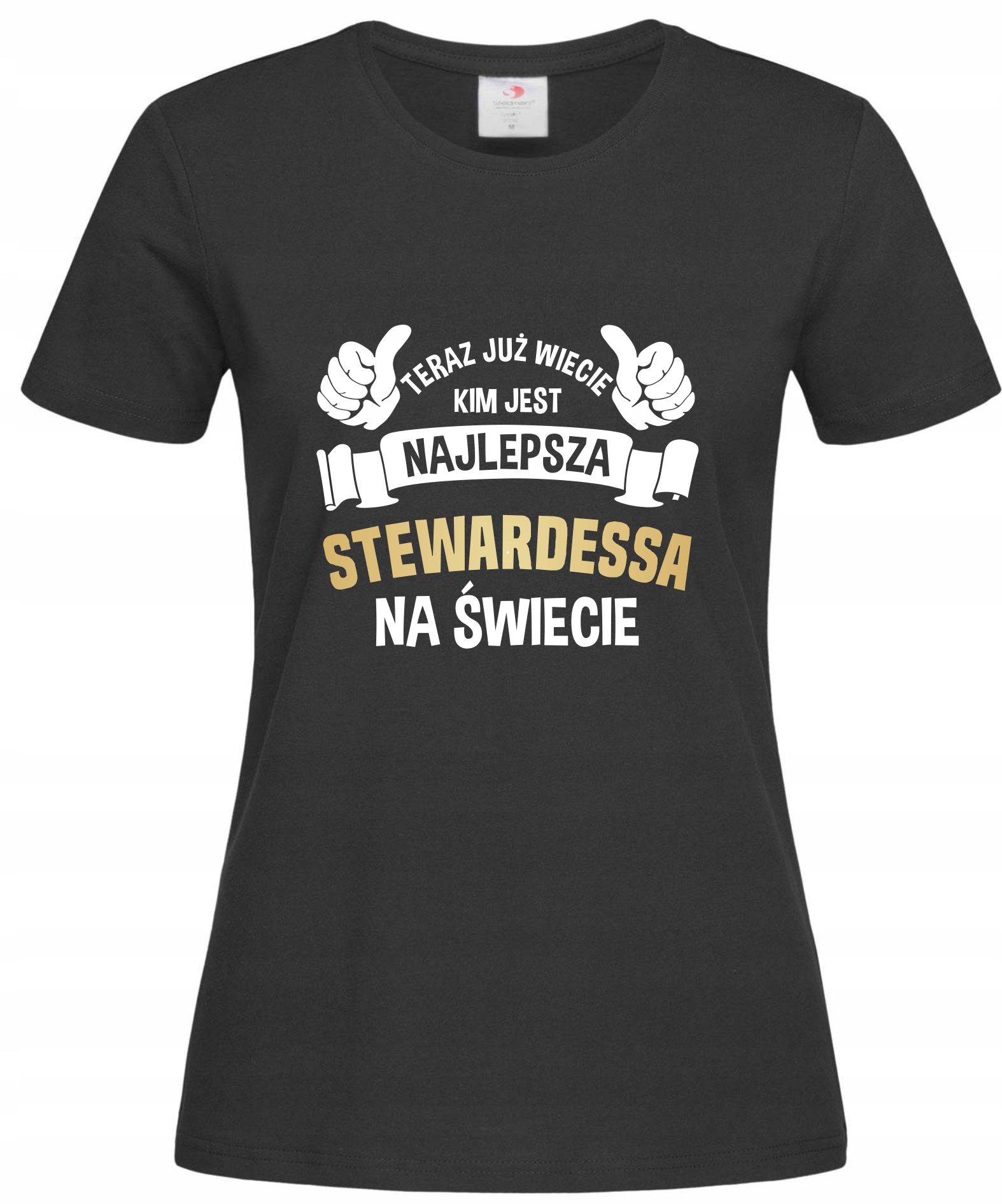 

koszulka Dla Stewardessy z nadrukiem prezent XL