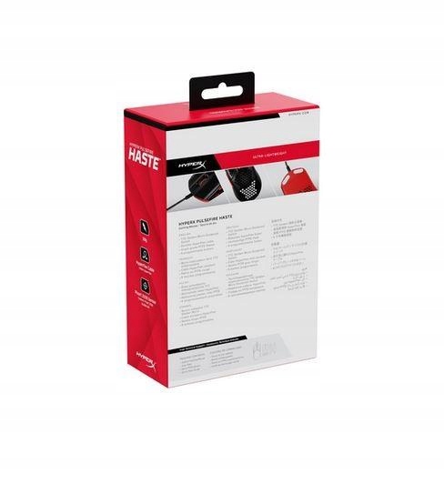 HyperX Pulsefire Haste Gaming Mouse Black-Red HMSH1-A-RD/G