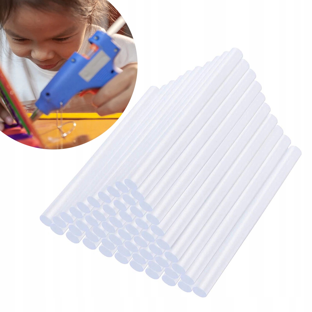 200X Lepidlo pro horké náplně do pistole, lepicí tyčinky 11 mm x 200 mm