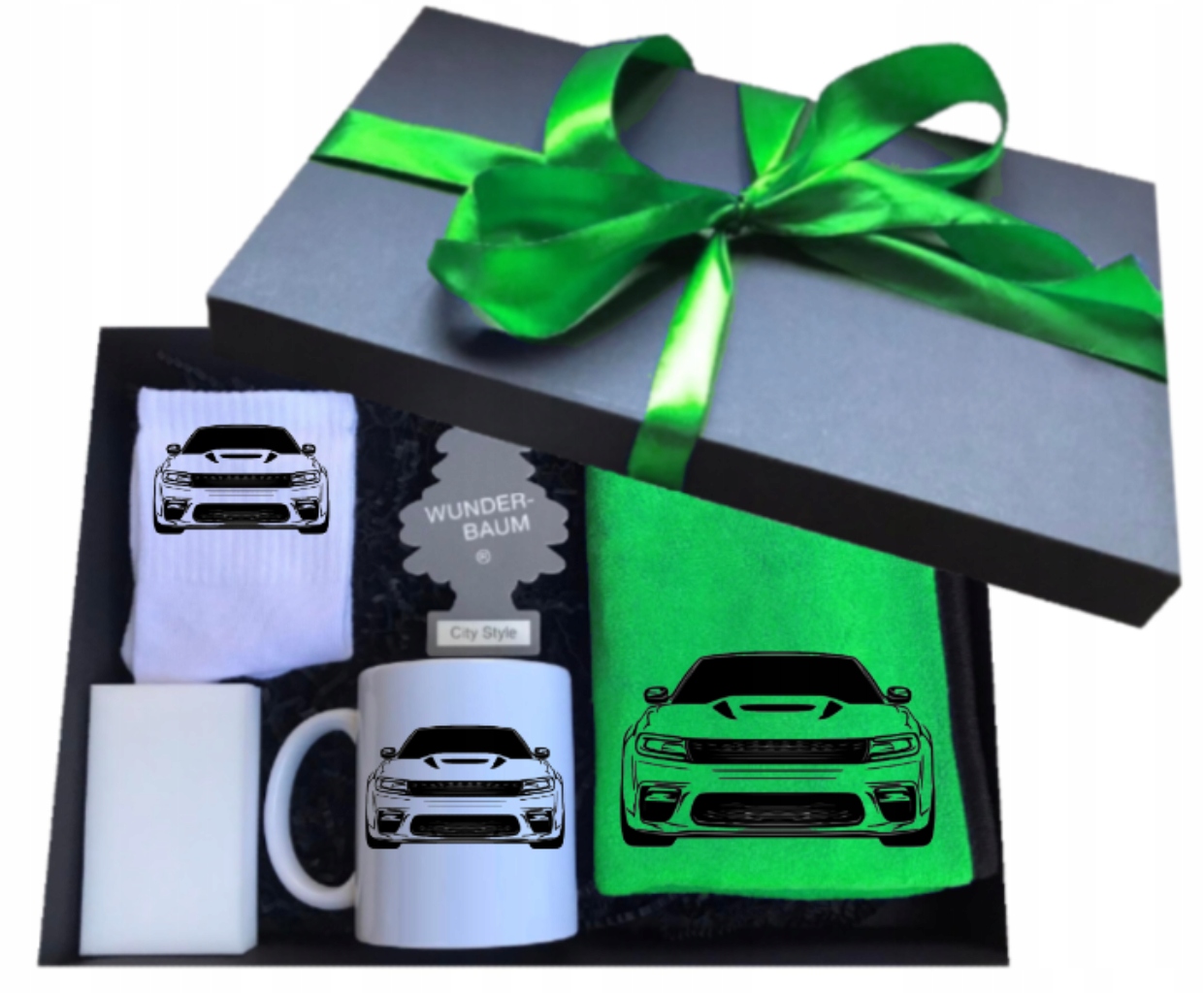 Sada dárek hrnek narozeniny pro kluka pro řidiče auta Charger Dodge