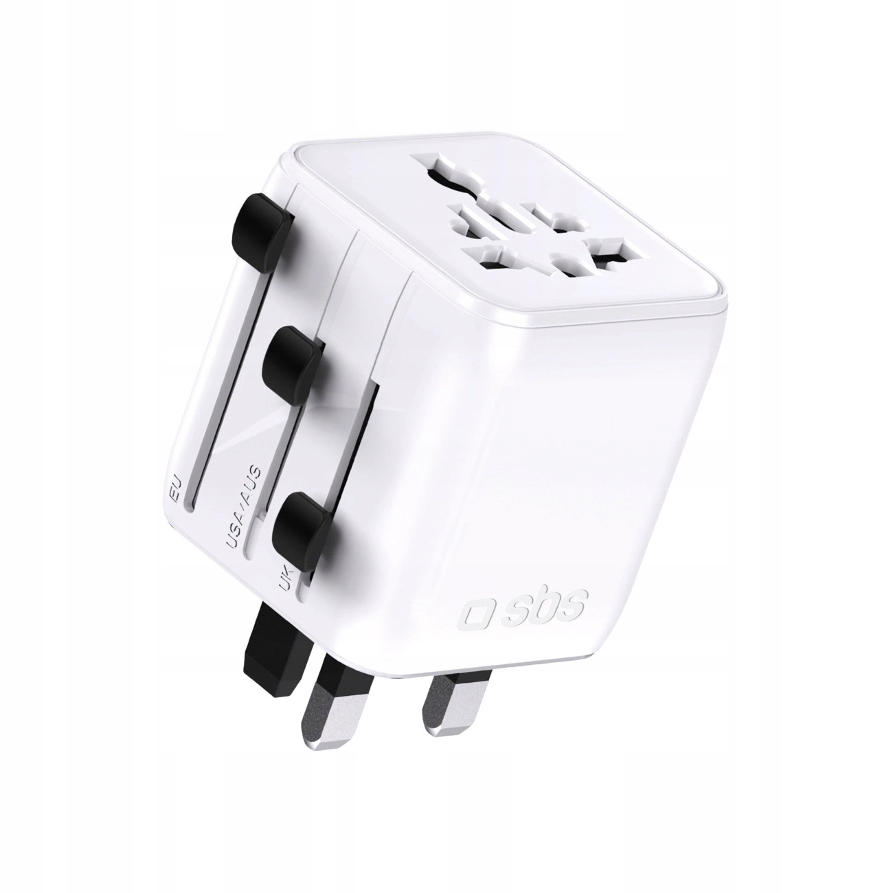 Adapter podróżny Sbs Teadaptuni uniwersalny biały