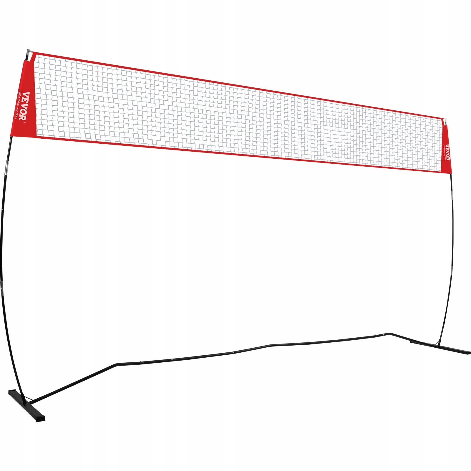 Badmintonová volejbalová síť s přenosnou regulací výšky 225-244 cm