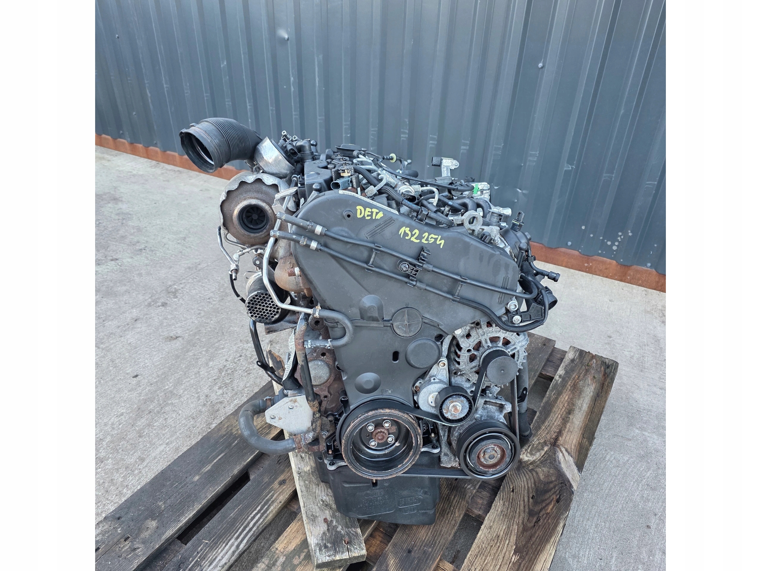 engine complete AUDI A4 B9 A5 Q5 A6 2.0 TDI DET DETA 132254 KM original !!