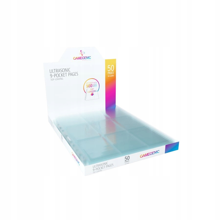 

Gamegenic Ultrasonic 9-Pocket Pages Toploading x50