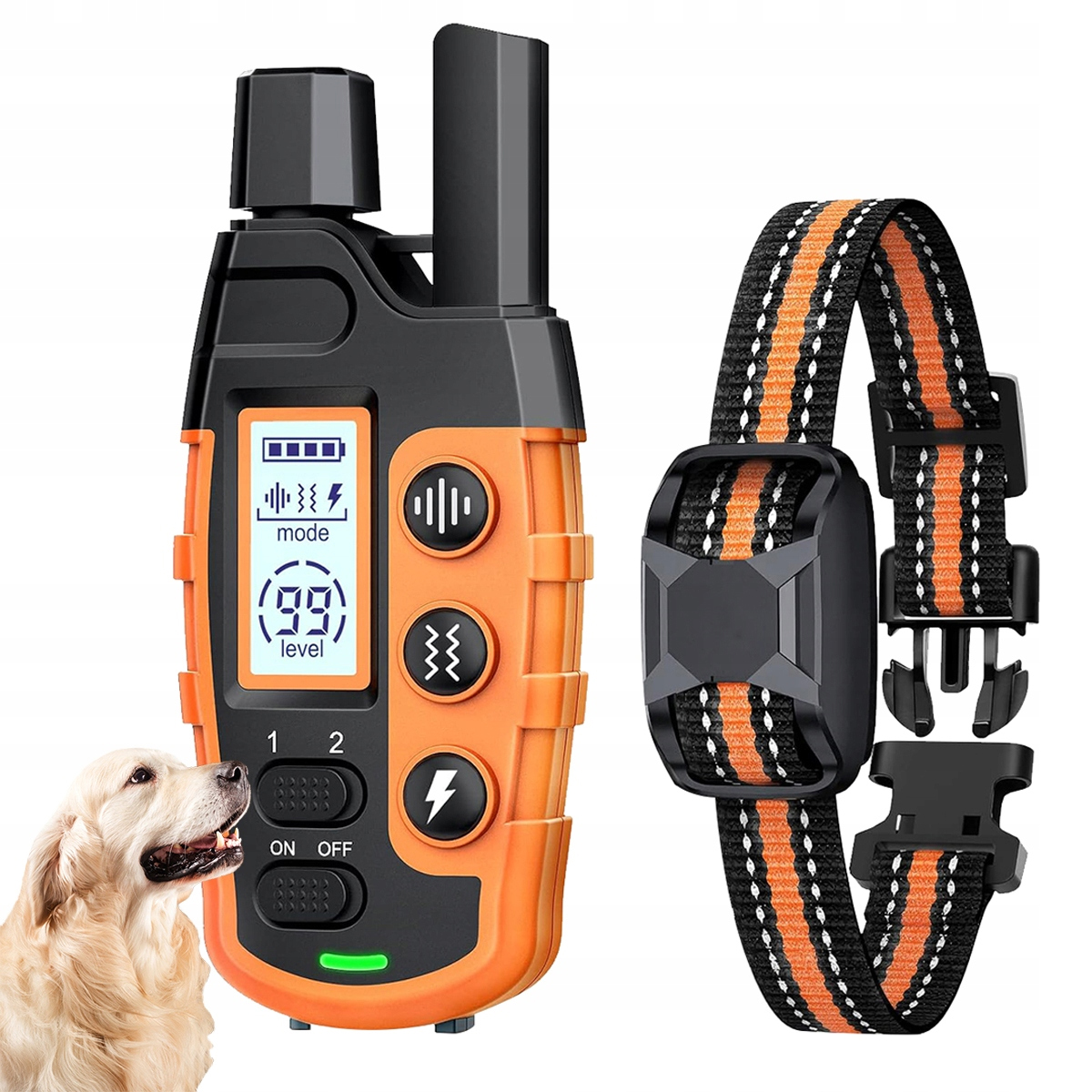 Levně Elektrický Výcvikový Obojek Pro Psa Treser, Výcvikový Obojek 1000 M