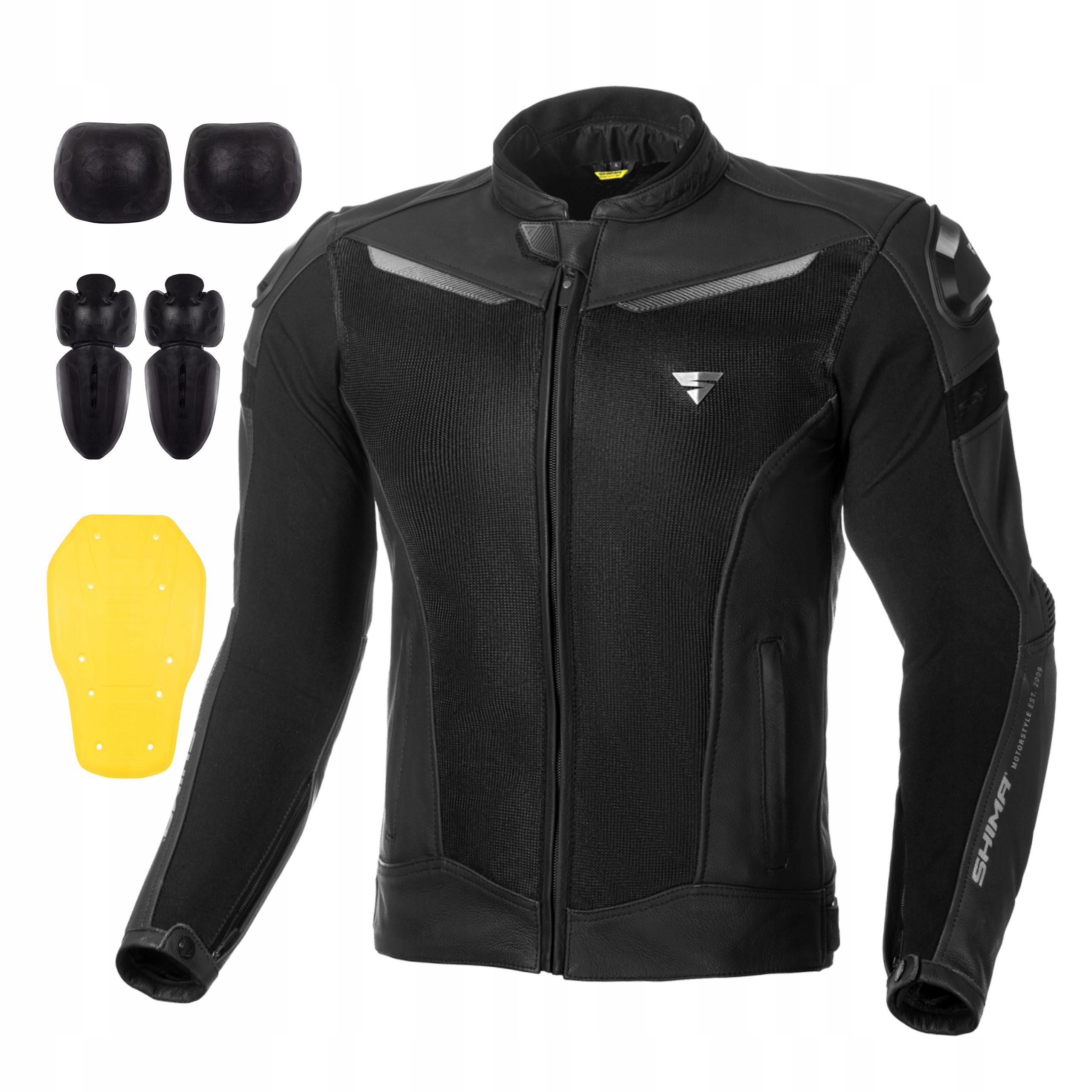 SHIMA kurtka PISTON Men black 56 Rozmiar 56