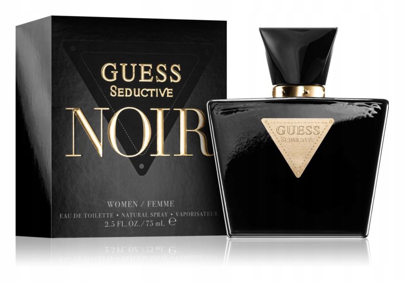 Toaletní voda Guess Seductive Noir Women dámská, vanilková, 75 ml