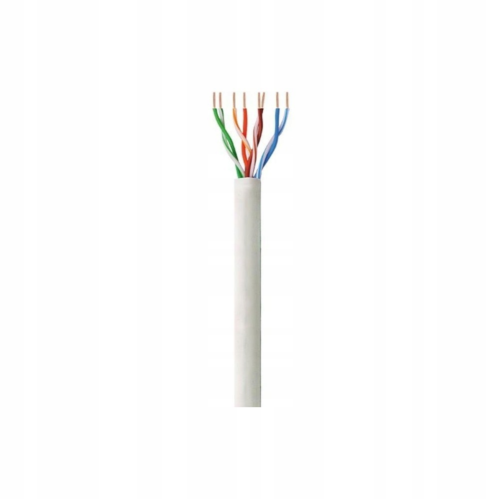 Techly Kabel instalacyjny skrętka Utp Cat6 4x2 linka Cca 305m szary