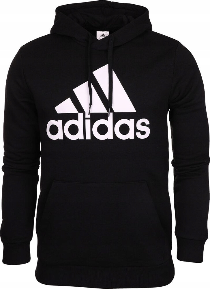 Pánská Mikina Adidas Essentials Fleece Big Logo Hoodie Černá GK9220 vel. M