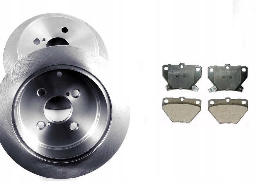 

Klocki+tarcze Hamulcowe Corolla E12 Verso Tył