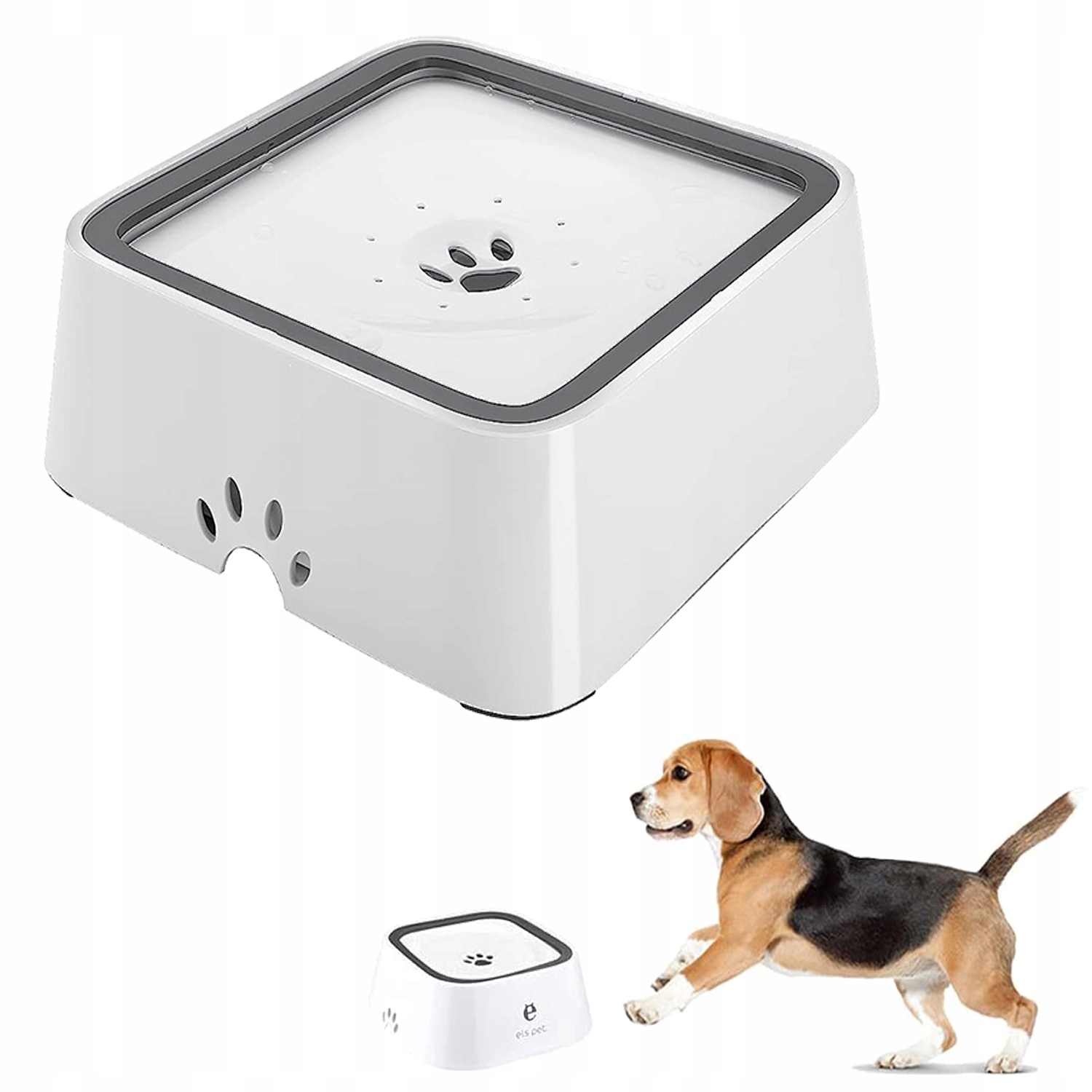 Levně Protiskluzová Miska Na Vodu Pro Psa A Kočku 1,5L Els PEt