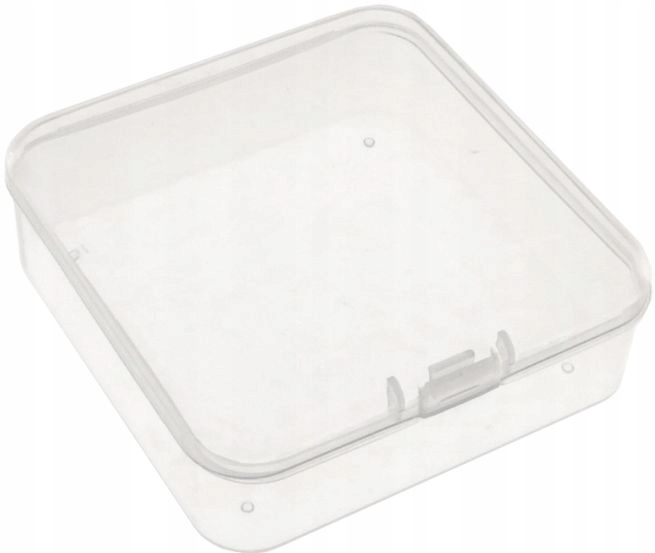 Organizer 7x7x2.6 cm, zamykany pojemniczek OR212 Marka bez marki
