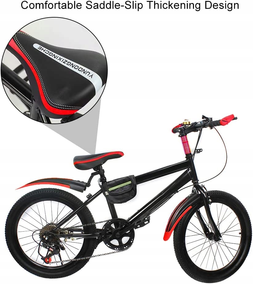 CZERWONY ROWER 20 CALI DZIECIĘCY MTB SPORT 7 BIEG Model 1