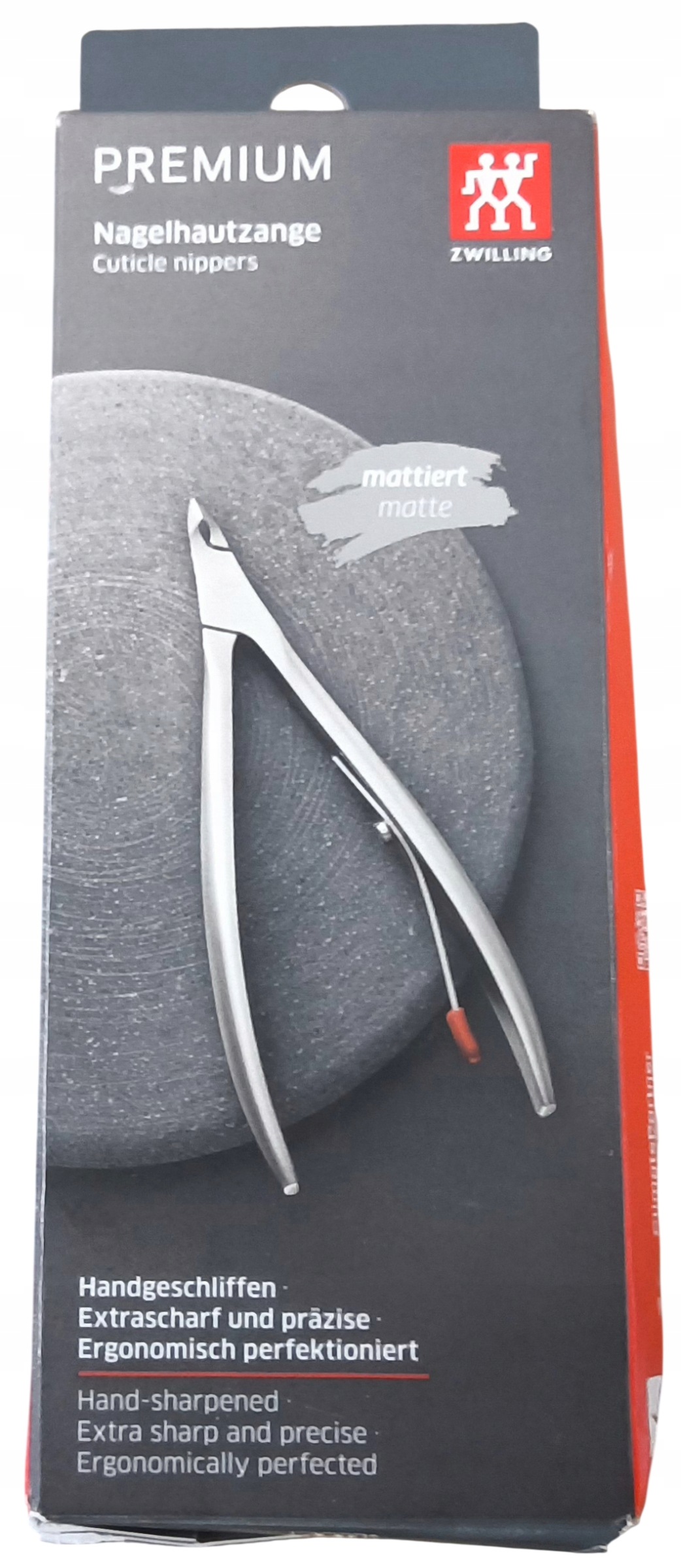 Zwilling Premium Kleštičky na kůži 100 mm Matné Nerezová Ocel Defect