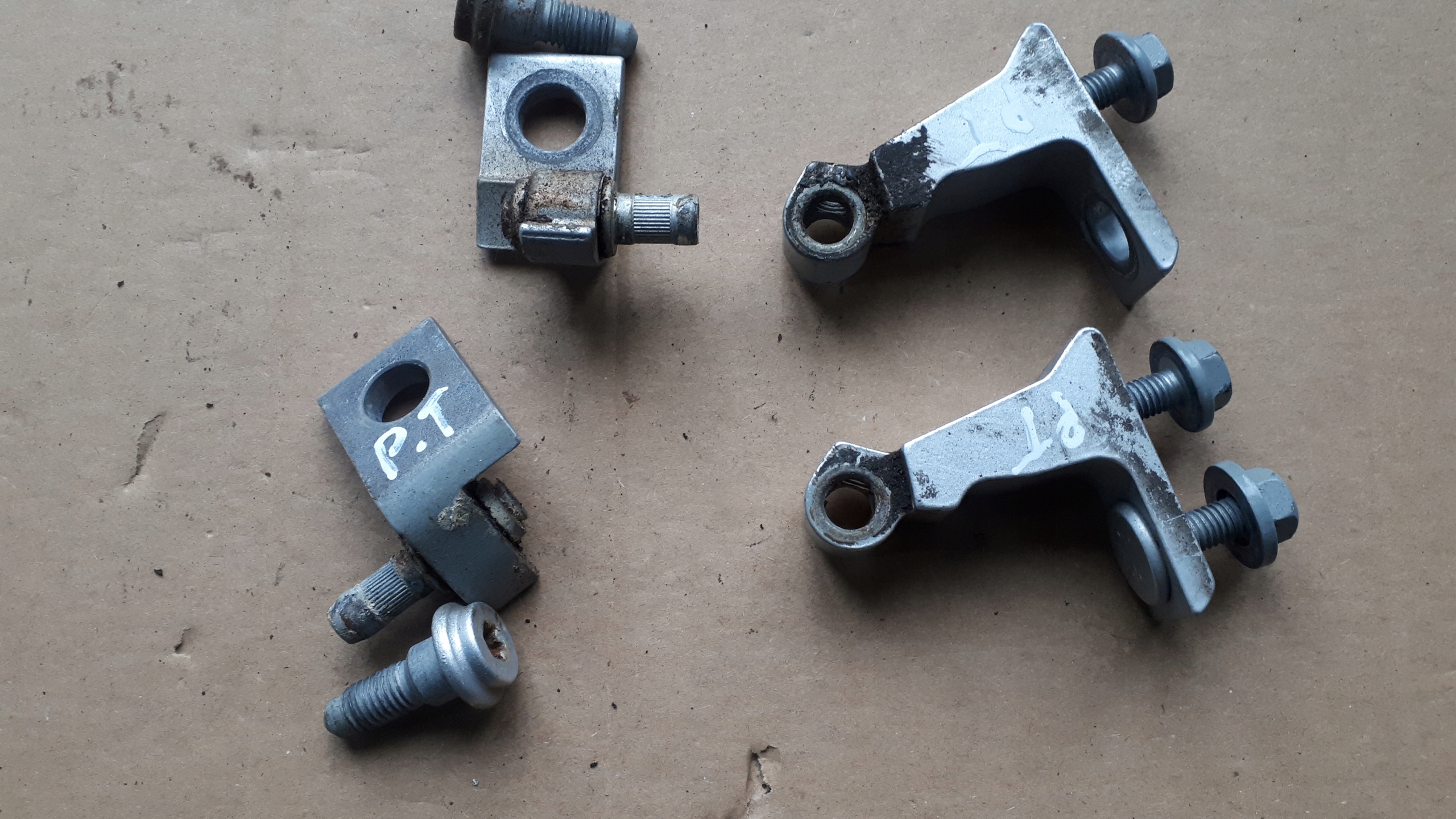 A6 C7 4G hinge door hinges right rear part LX7W 2X