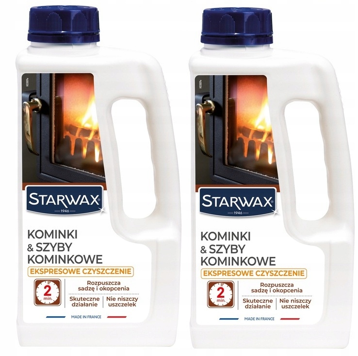 Levně 2xSTARWAX Čisticí prostředek na komínová skla 1 L