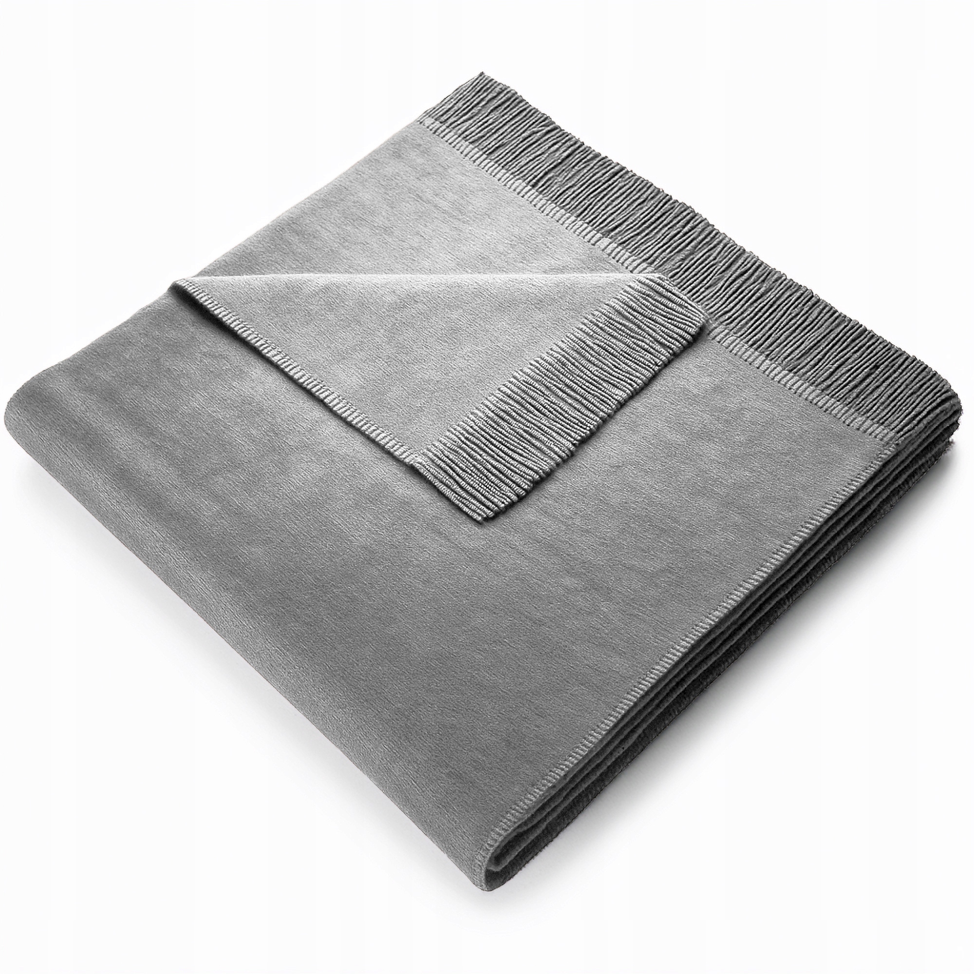 Koc Narzuta Na Fotel Mocadesign 50x200 Popiel