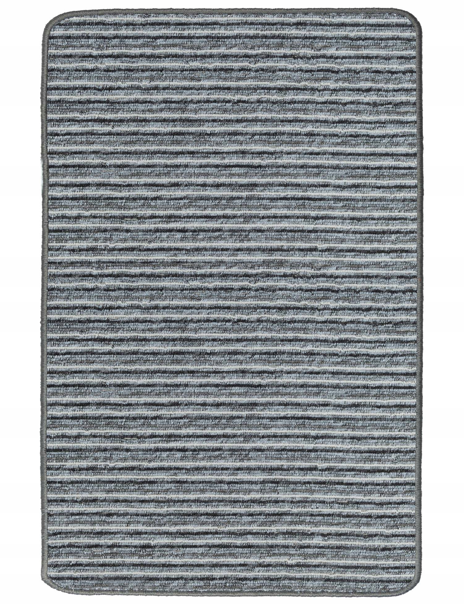 

Dywan Chodnik Paski Szary Melanż 50x80 cm