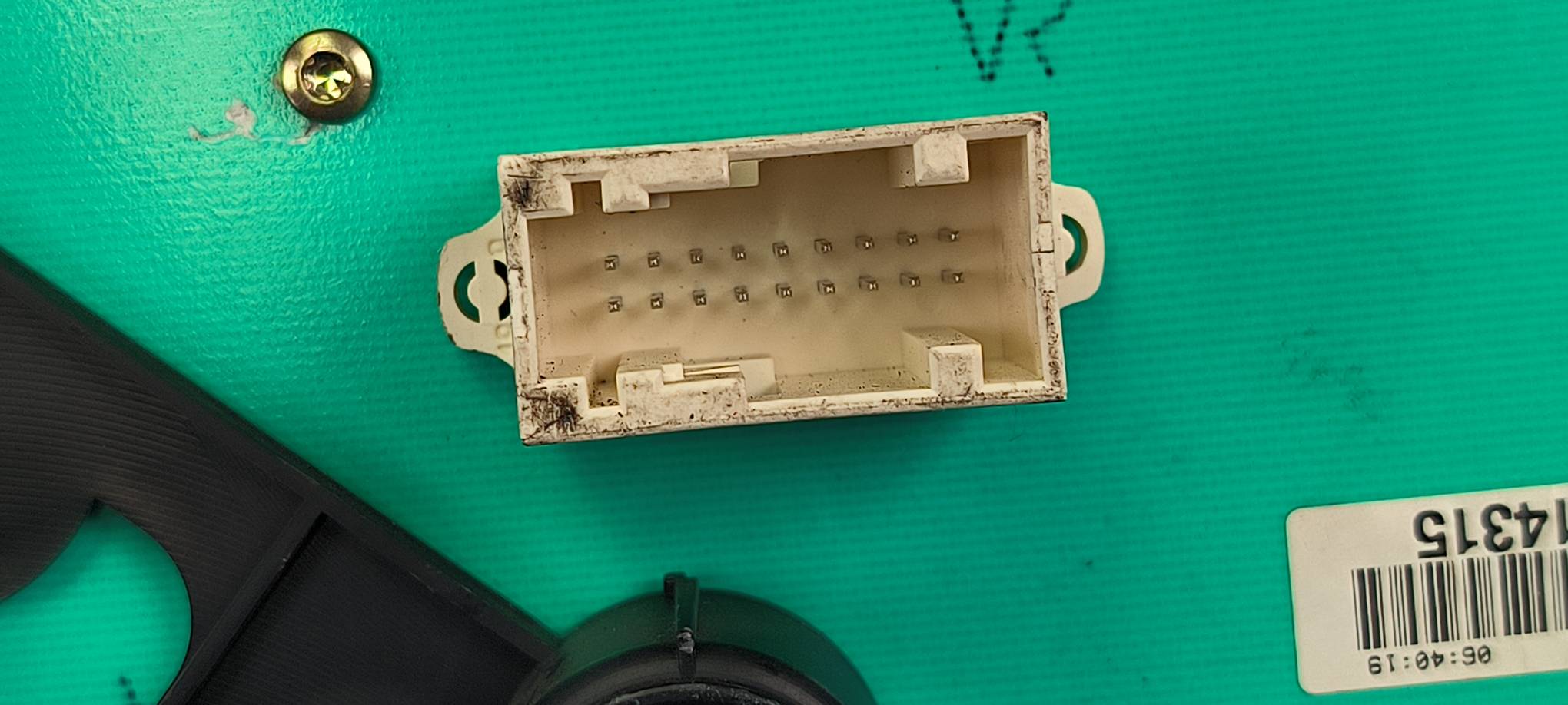dials clock 9656697080 PEUGEOT 206
