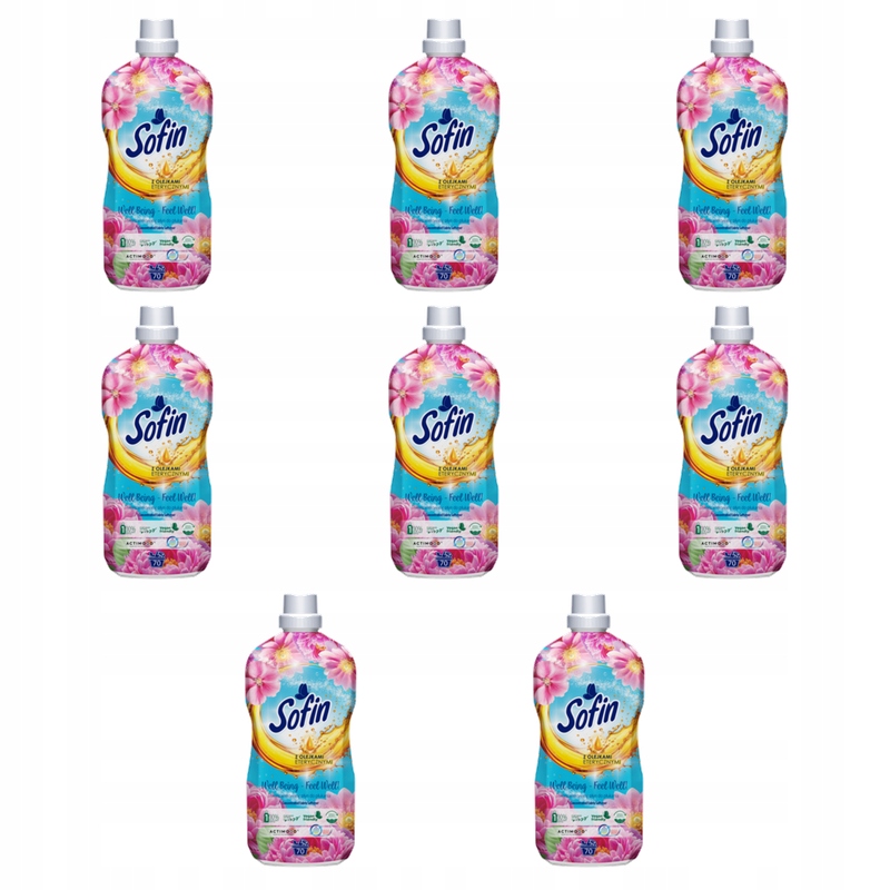 Sofin Well Being Feel Well koncentrovaná tekutá aviváž 1,4 l X8